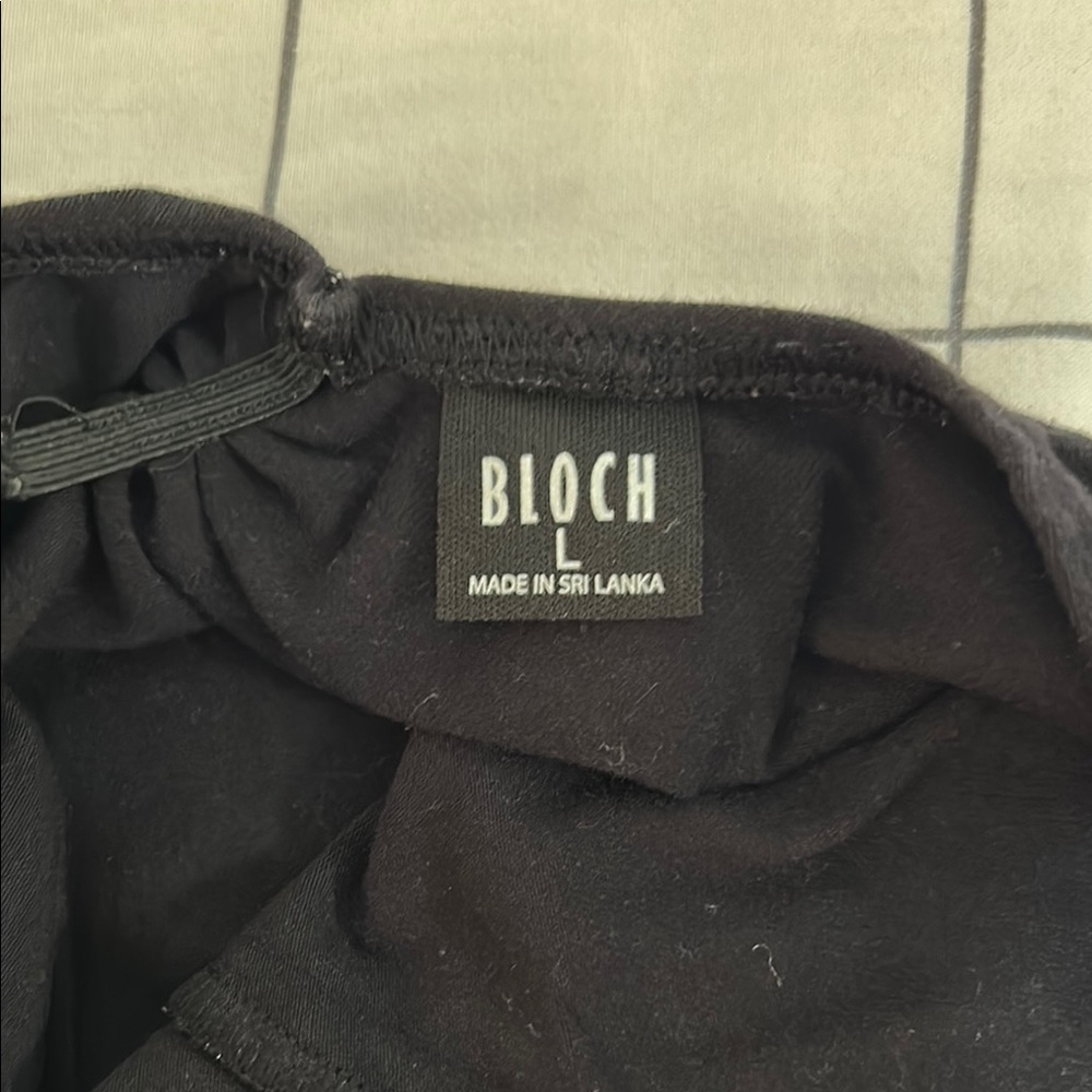 Bloch Black Long-Sleeve Scoop Neck Bodysuit - Picture 3 of 3